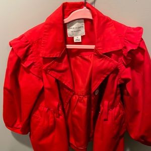 Red spring Janie and Jack Coat